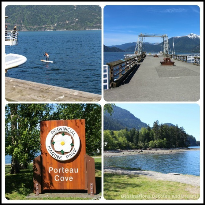 Porteau Cove on the Sea to Sky Highway in British Columbia