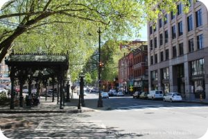 Pioneer Square area of Seattle, Washington