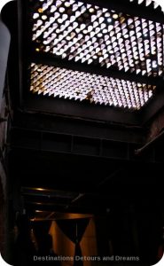 Sidewalk skylight prism in underground Seattle