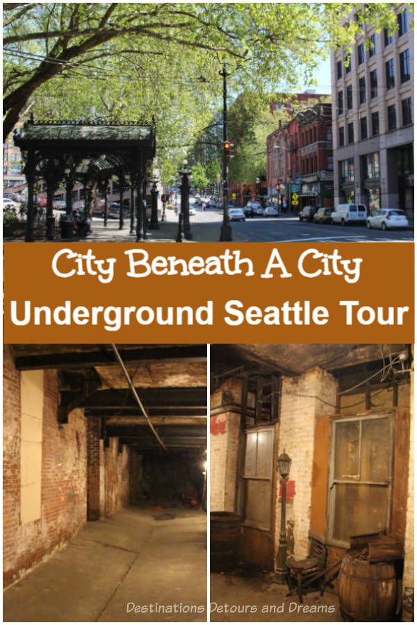 Underground Seattle Tour: The original city of Seattle, Washington, is located beneath the current Pioneer Square neighborhood. Discover the city beneath a city on an underground tour.