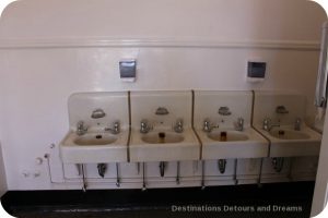 Craigdarroch Castle: sinks