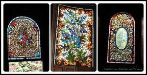 Craigdarroch Castle: stained glass windows