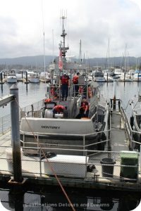 A Day in Monterery: Coast Guard rescue vessel