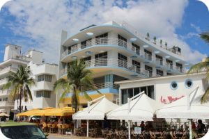 South Beach Art Deco Tour: newer building designed to fit in