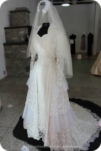 Wedding Dress View Into The Past: 1950s dress