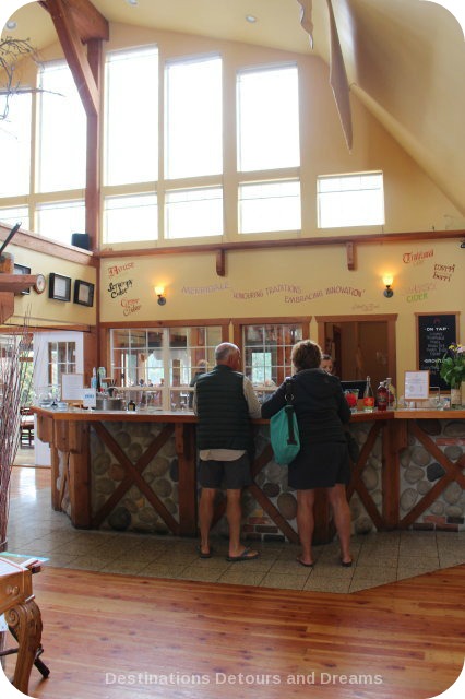 Merridale Cidery tasting room A Merry Time at Merridale Cidery: the tasting room