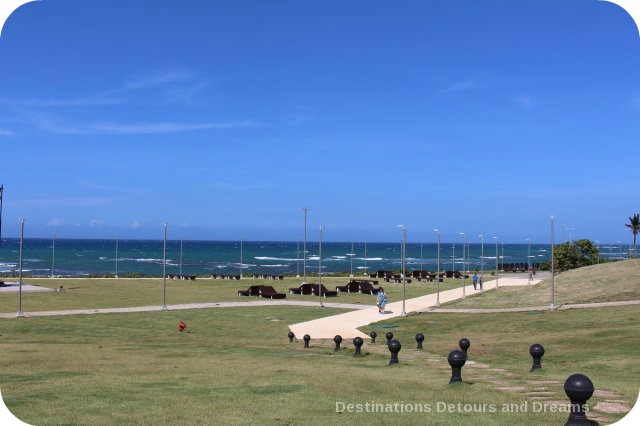 Puerto Plata Highlights: walkway at Fort San Felipe