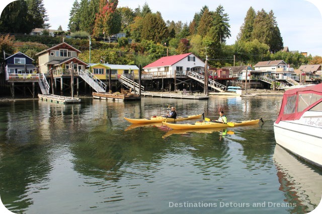 Quaint seaside village of Cowichan Bay