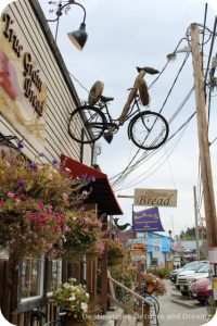 The quaint seaside village of Cowichan Bay on Vancouver Island