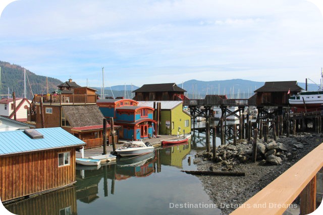 The Quaint Seaside Villiage of Cowichan Bay, British Columbia