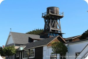 California North Coast Highlights: Mendocino Village is known for its water towers