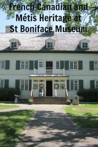 Western Canada French-Canadian and Métis heritage at St Boniface Museum in Winnipeg, Manitoba