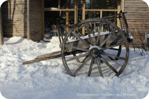 Cart at FortWhyte Alive