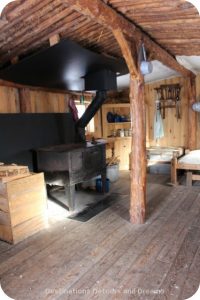 Winnipeg Winter Fun at FortWhyte Alive: sod house