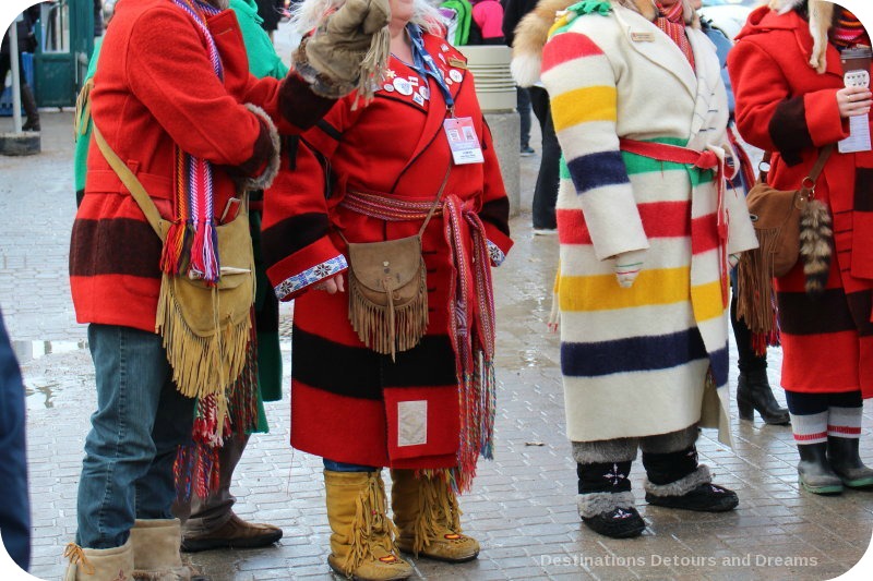 Costumes at Festival du Voyageur