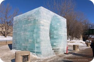 Ice Skating and Architecture: Warming Huts on the River, Winnipeg - "Stackhouse" hut