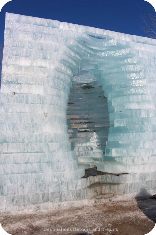 Ice Skating and Architecture: Warming Huts on the River, Winnipeg - "Stackhouse" hut