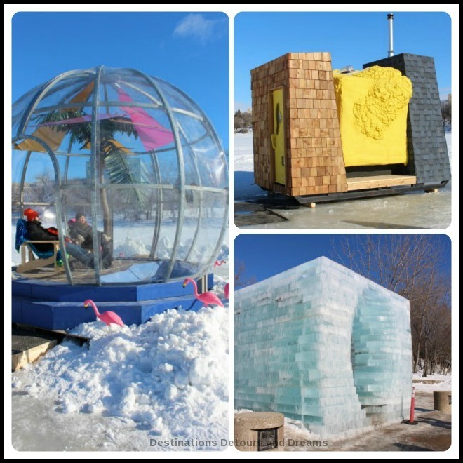 Unique Winnipeg Winter Fun Activities - Warming huts along the river skating trail