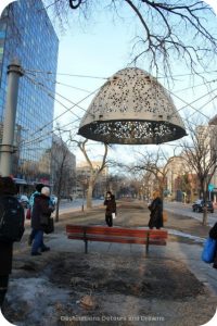 Winnipeg Public Art: Heaven Between by Bill Pechet