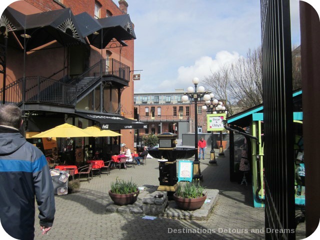 Market Square in Canada's oldest Chinatown, Victoria British Columbia