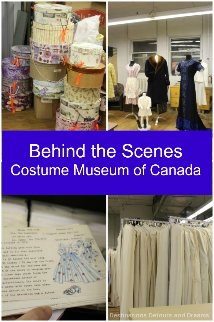 Behind the scenes at the Costume Museum of Canada, A peek into the operations of a volunteer-run, pop-up museum showcasing Canada's social history through its clothing