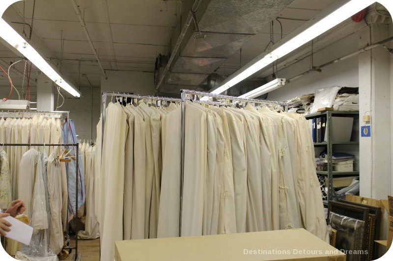 Behind the scenes at the Costume Museum of Canada