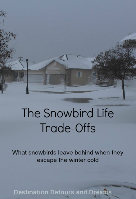The Snowbird Life Trade-Offs: what snowbirds leave behind when escaping the winter cold