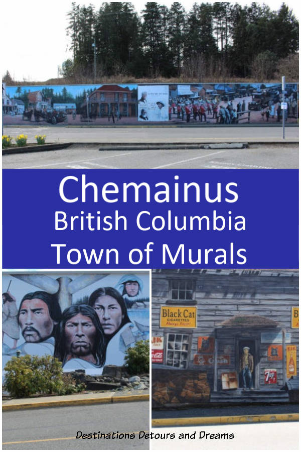 Murals in Chemainus, BritishColumbia, the town of murals. #Canada #BritishColumbia #VancouverIsland #murals #quainttown