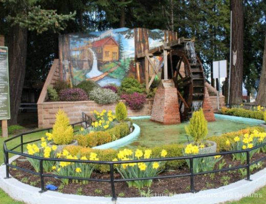 Chemainus British Columbia is known as Muraltown