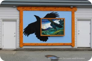 Murals in Chemainus, British Columbia (Muraltown): The Keeper of Secrets by Paul Marcano