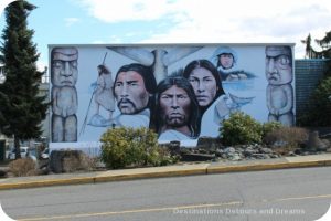 Murals in Chemainus, British Columbia (Muraltown): Native Heritage by Paul Ygartua