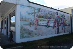 Murals in Chemainus, British Columbia (Muraltown): The Winning Float by Joyce H. Kamikura