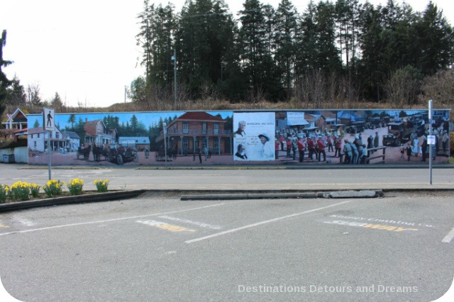 Murals in Chemainus, British Columbia (Muraltown): The World in Motion by Alan Wylie