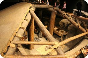 The story of British Columbia at the Royal BC Museum - kekuli or pithouse