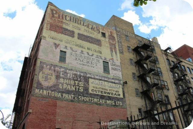 Ghost signs in Winnipeg's Exchange District tell stories of the past