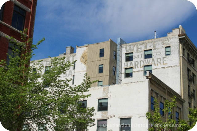 Ghost signs in Winnipeg's Exchange District tell stories of the past