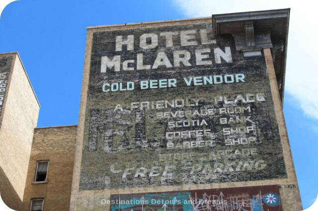 Ghost signs in Winnipeg's Exchange District tell stories of the past