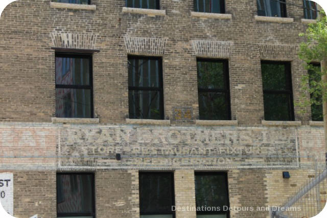 Ghost signs in Winnipeg's Exchange District tell stories of the past