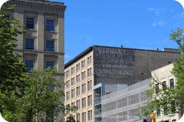 Ghost signs in Winnipeg's Exchange District tell stories of the past