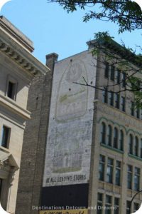 Ghost signs in Winnipeg's Exchange District tell stories of the past