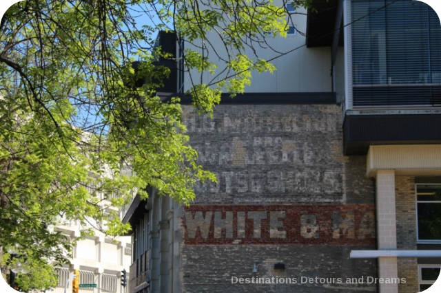 Ghost signs in Winnipeg's Exchange District tell stories of the past