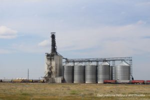 Canadian Prairie Summer Road Trip Photo Story: modern grain storage