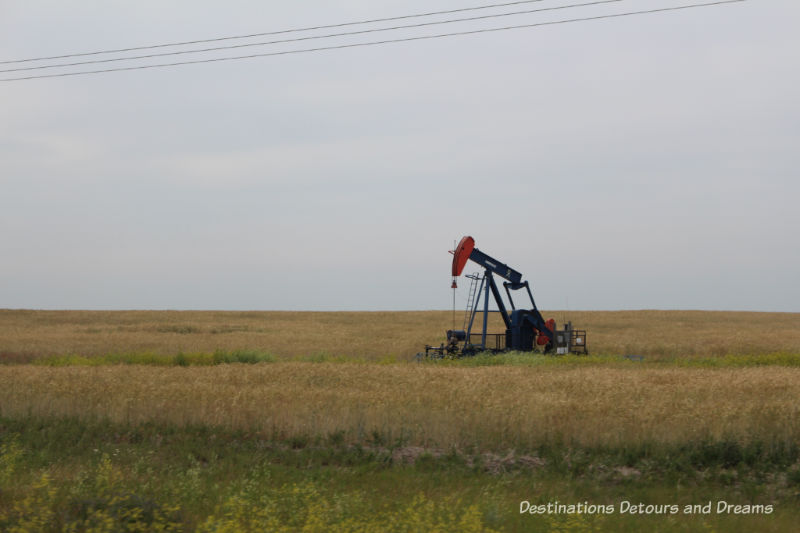 Canadian Prairie Summer Road Trip Photo Story: oil well