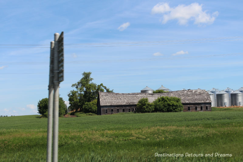 Canadian Prairie Summer Road Trip Photo Story: old barn