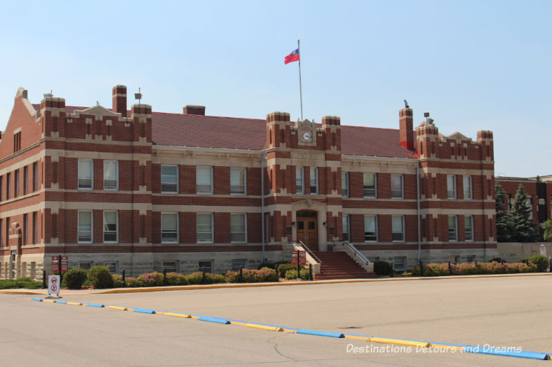 Canada Past and Present at RCMP Heritage Centre in Regina, Saskatchewan: A Block in Depot Division