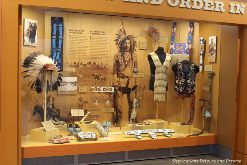 Canada Past and Present at RCMP Heritage Centre in Regina, Saskatchewan