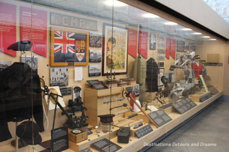 Canada Past and Present at RCMP Heritage Centre in Regina, Saskatchewan