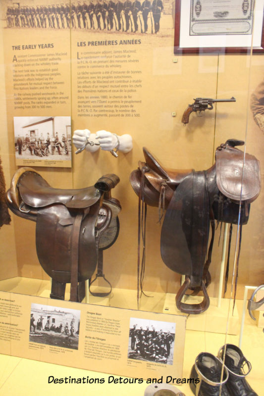 Canada Past and Present at RCMP Heritage Centre in Regina, Saskatchewan