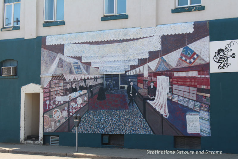 Mural in Moose Jaw, Saskatchewan, Canada