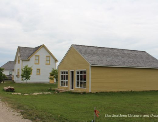 Rural Manitoba History at Arborg and District Multicultural Heritage Village,where restored buildings preserve the past